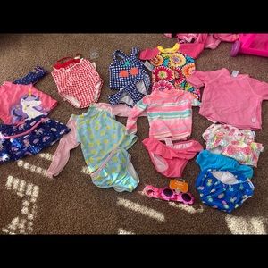 18-24 month girl swim suit lot